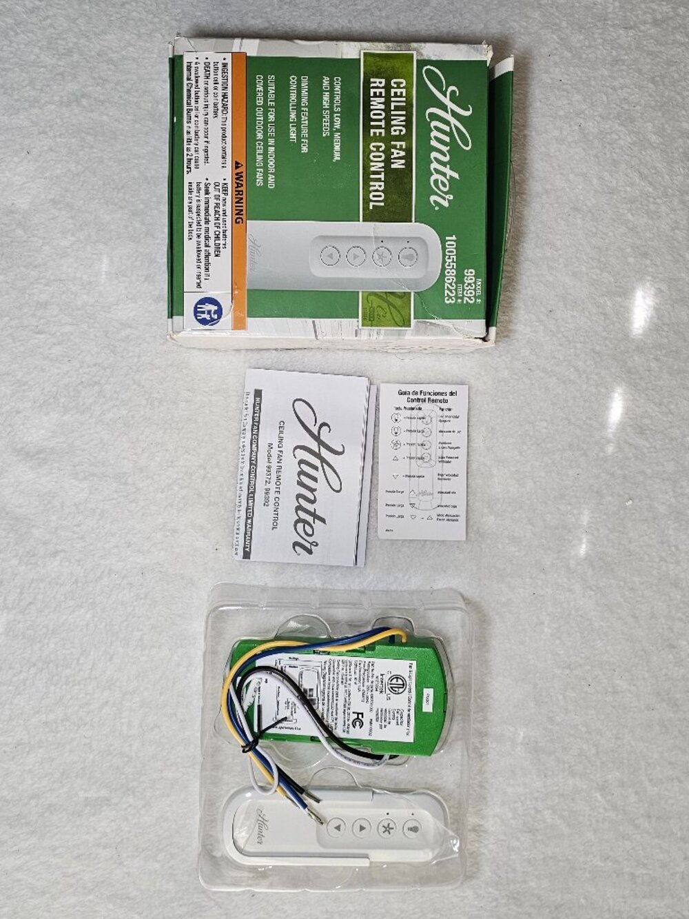 Hunter Ceiling Fan Remote Control
